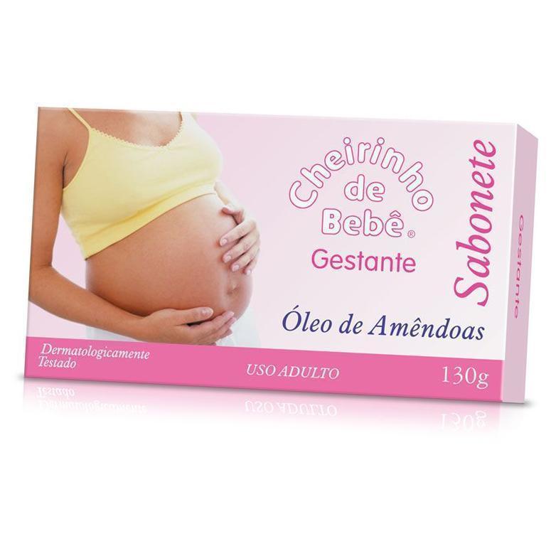 Sabonete Amendoas Gestante Cheirinho de Bebe 130g