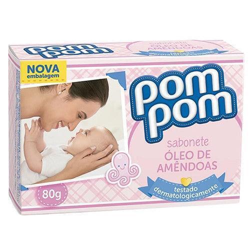 Sabonete Infantil Oleo de Amendoas Pom Pom 80g