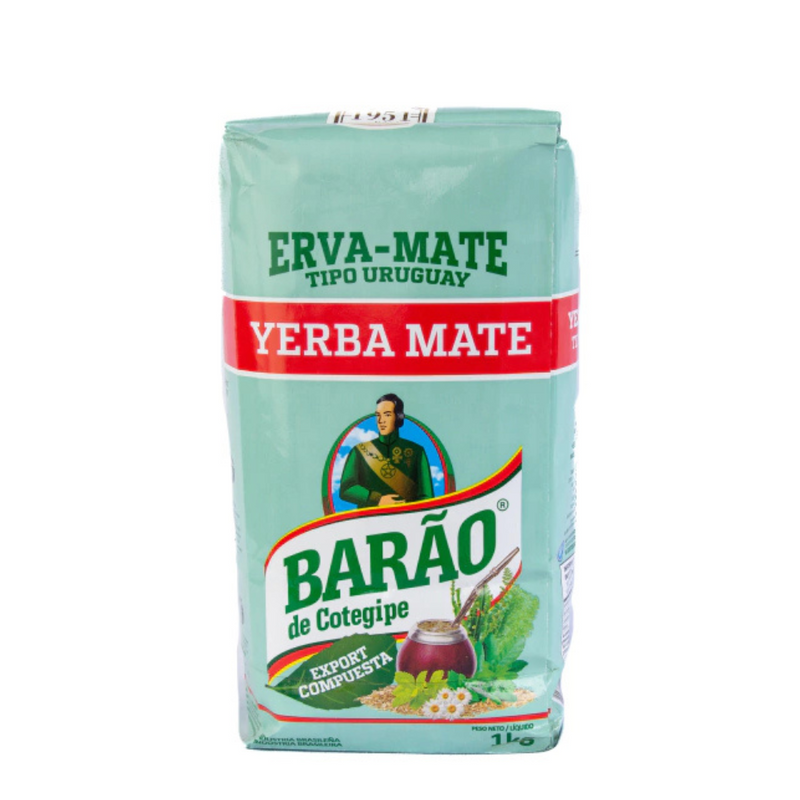 Yerba Mate Barão Export 1kg - Tipo Uruguaio Compuesta