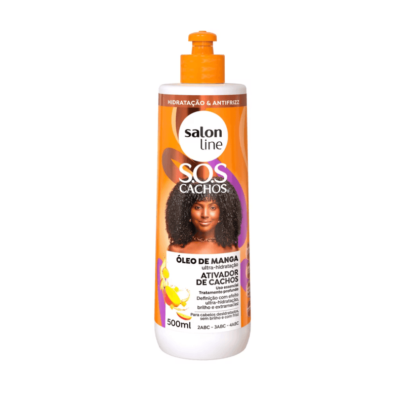 Ativador de Cachos SOS Cachos Óleo de Manga Salon Line 500ml