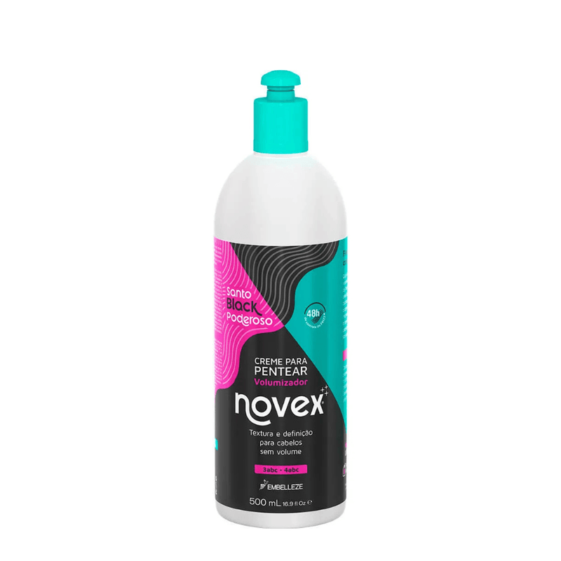 Novex Creme De Pentear Santo Black Poderoso 500ml