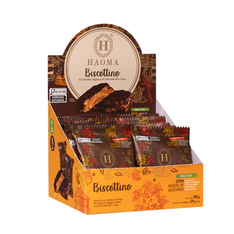 Promo Box Biscottino 56% Cacau HAOMA
