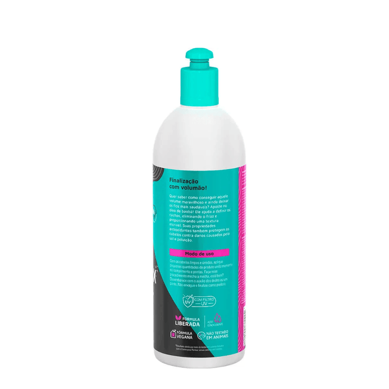 Novex Creme De Pentear Santo Black Poderoso 500ml