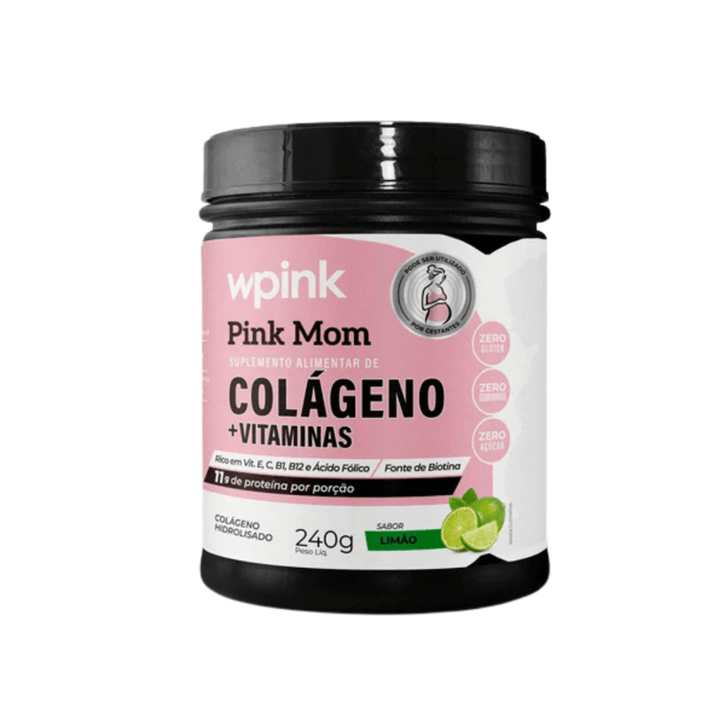 colágeno pink mom de limão - 240g – WPink