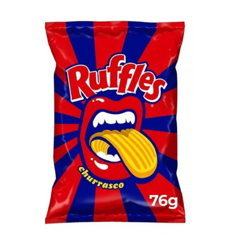 Batata Frita Ruffles Churrasco Elma Chips 76g