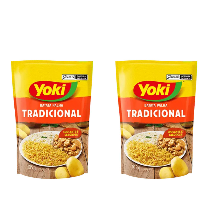 Batata Palha Yoki tradicional 2 x 105g  210G