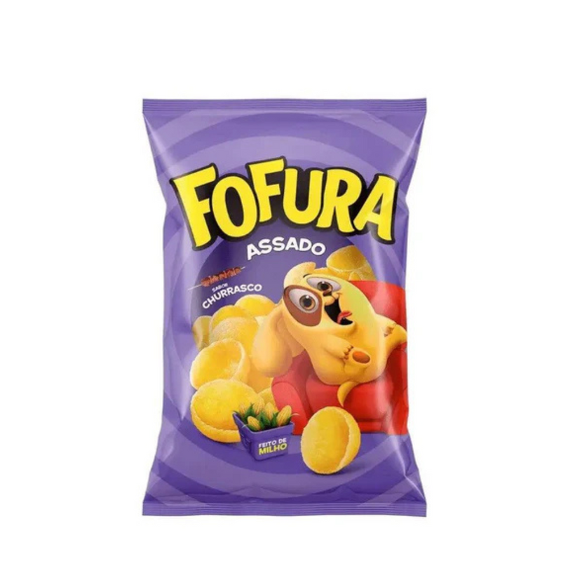Salgadinho Fofura Churrasco 60Gr