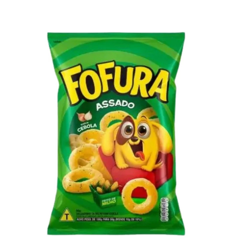 Salgadinho Lucky Fofura Cebola 60Gr.