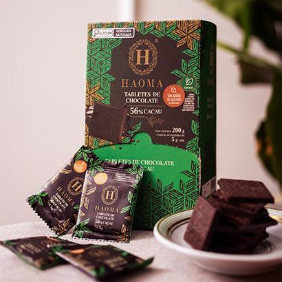Tabletes 5g Chocolate 56% Cacau