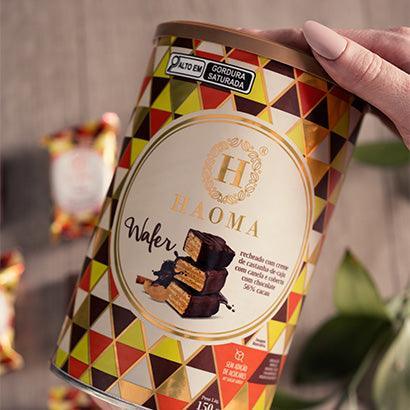 Wafer Caju e Canela