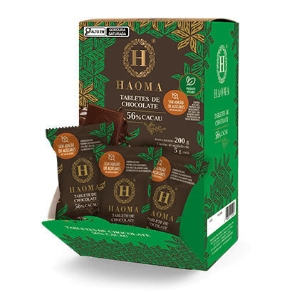 Tabletes 5g Chocolate 56% Cacau