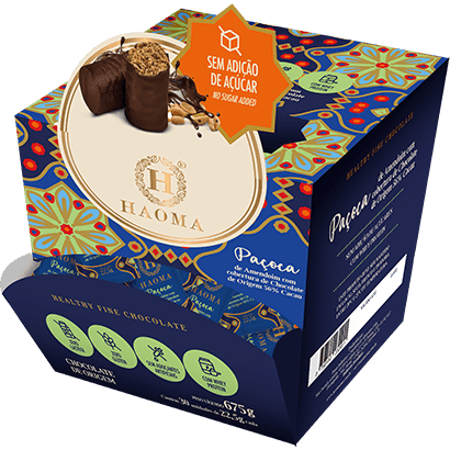 Promo Box - Paçoca 56% Cacau HAOMA