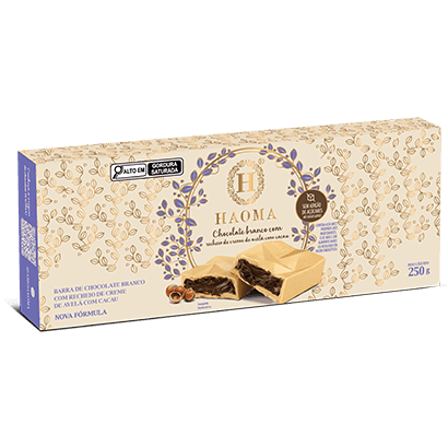 Barra Chocolate Branco 250g