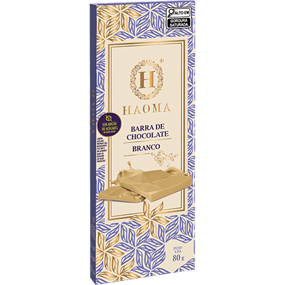 Barra Chocolate Branco 80g