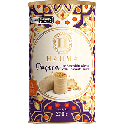 Paçoca Chocolate Branco