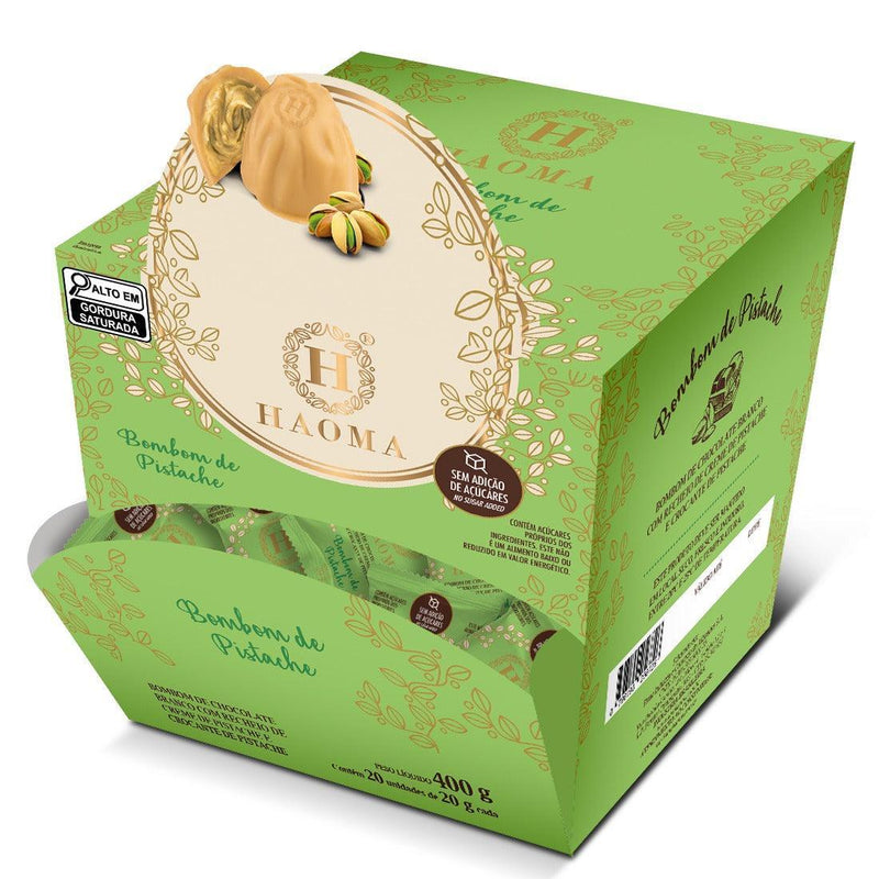 Promo Box - Bombom Pistache HAOMA