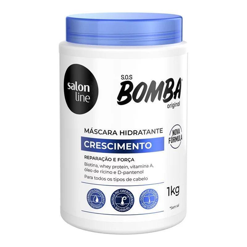 Máscara de hidratação salon line s.o.s bomba 1KG
