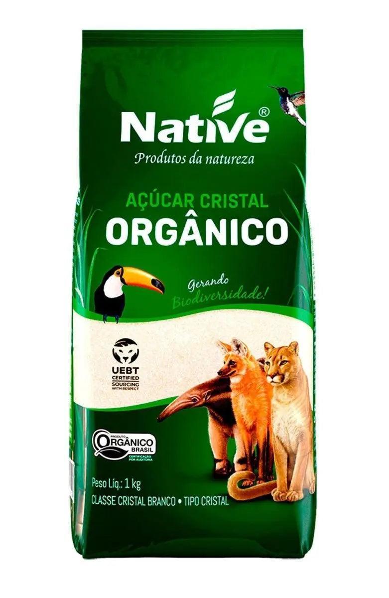 Açúcar Cristal Orgânico Native 1kg