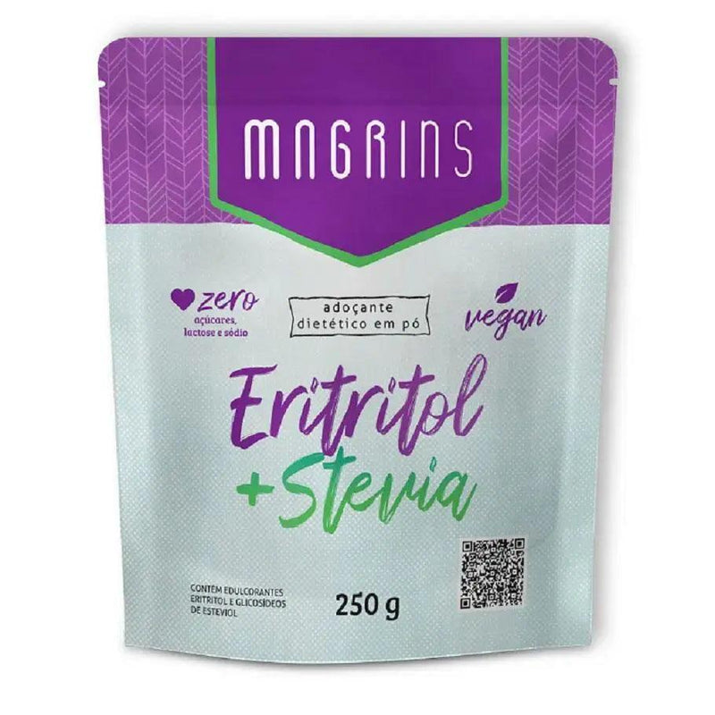 Adocante Eritritol + Stevia Vegano Magrins 250g