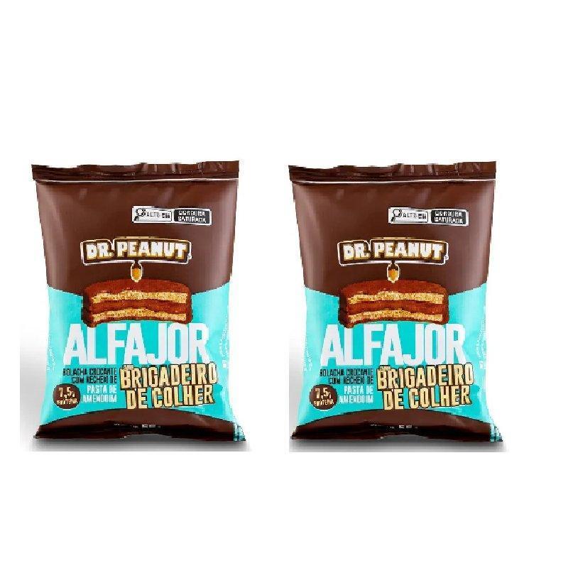 Alfajor Dr Peanut sabor brigadeiro de colher 2x55G