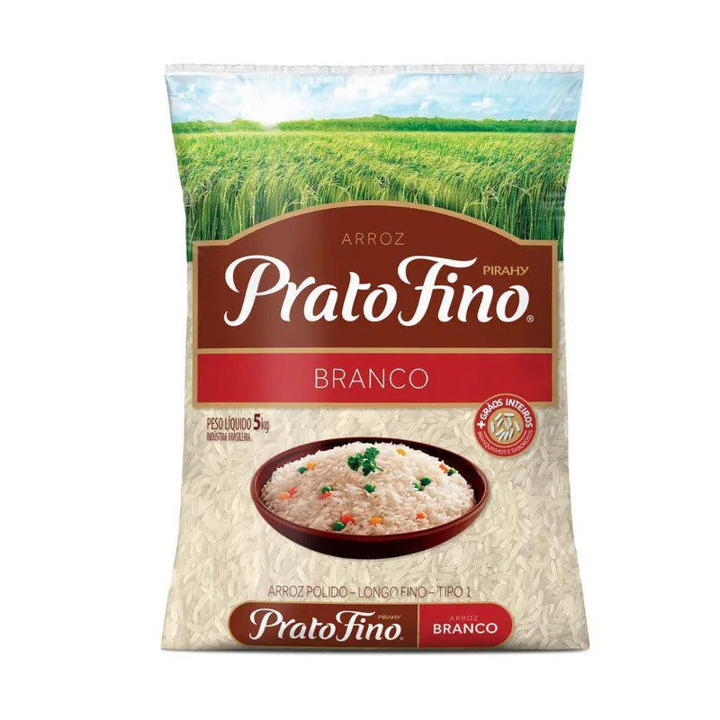 Arroz Prato Fino Branco 1 Kg.