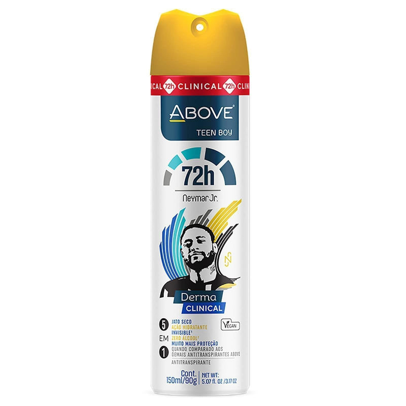 Desodorante Derma Clinical Para Teen Boys Neymar Jr Above 3.17oz