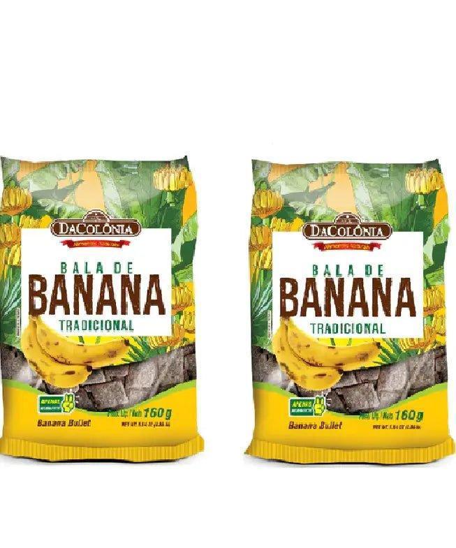 Bala De Banana Dacolonia 2x160g  326G