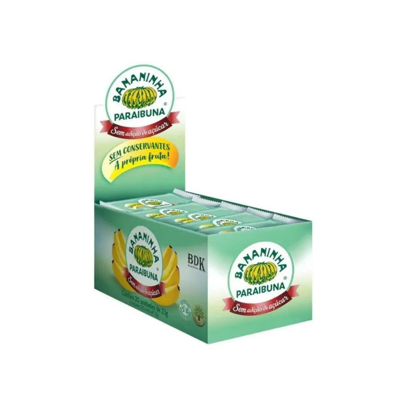 Bananinha Paraibuna Sem Açúcar 20 X 23g  515G
