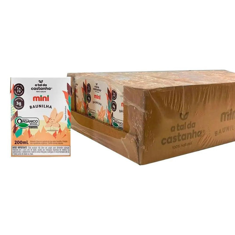 Bebida Vegetal Baunilha Orgânica A Tal da Castanha (Cx 27un de 200ml)