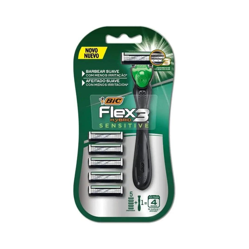 BIC APAR HYBRID SENSITIVE C/5 CARTUCHOS