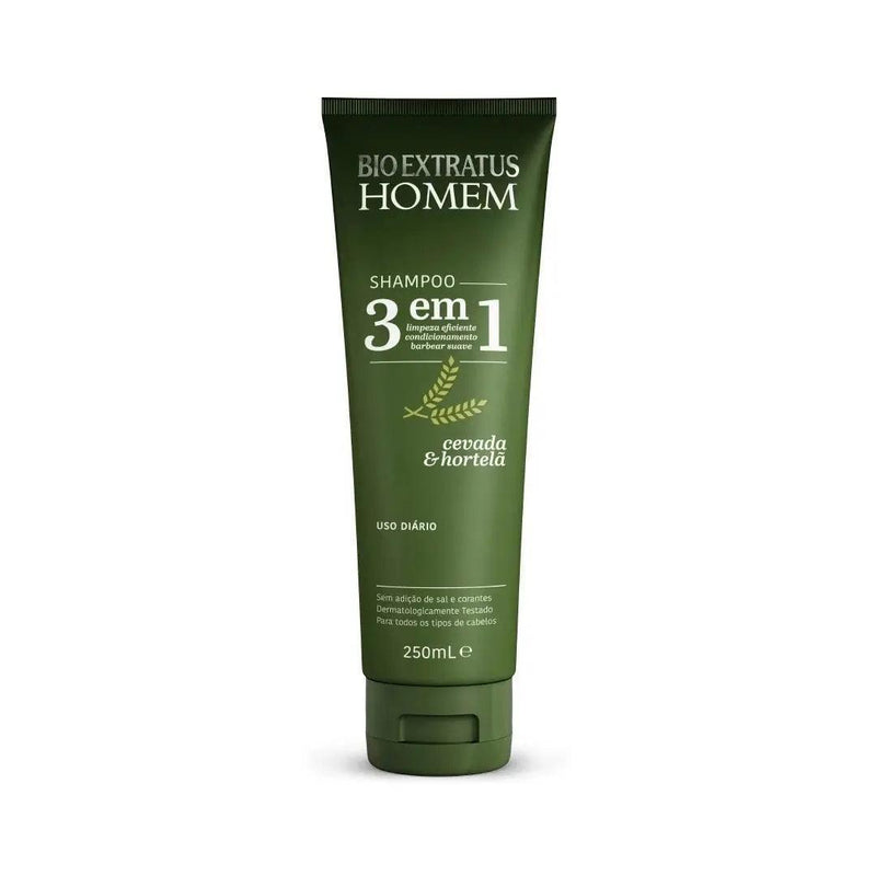 BIO EXTRATUS SH 3X1 HOMEM 250ML
