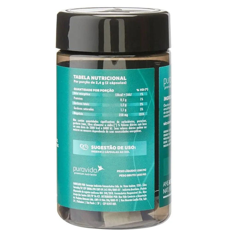 Bio Mag Magnésio Quelato Puravida 60 Caps