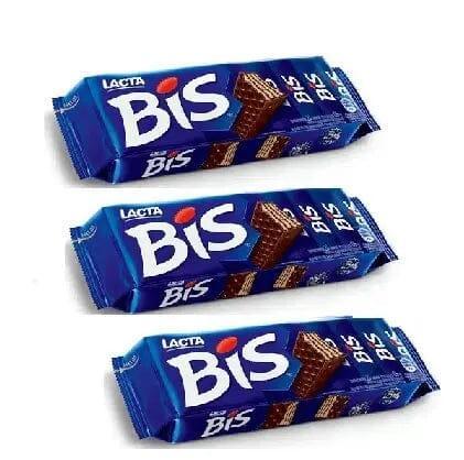 Bis Lacta ao leite 3 x 100g