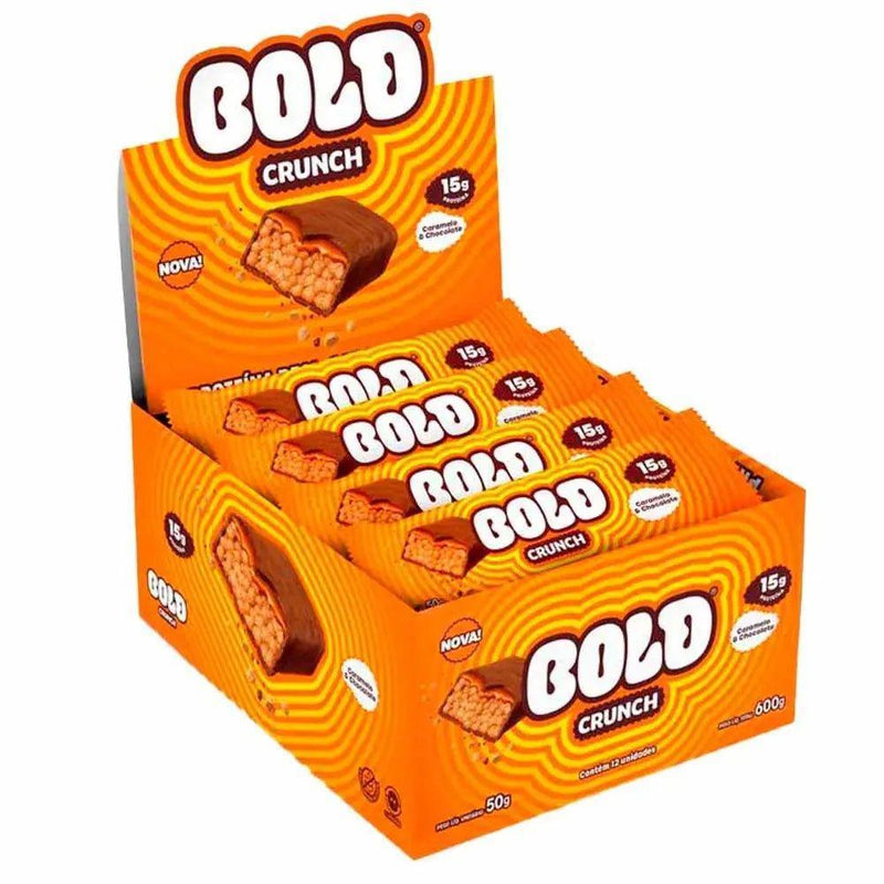 Bold crunch caramelo e chocolate 600G