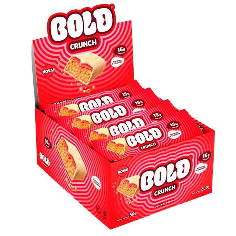 Bold crunch morango e chantilly 600G