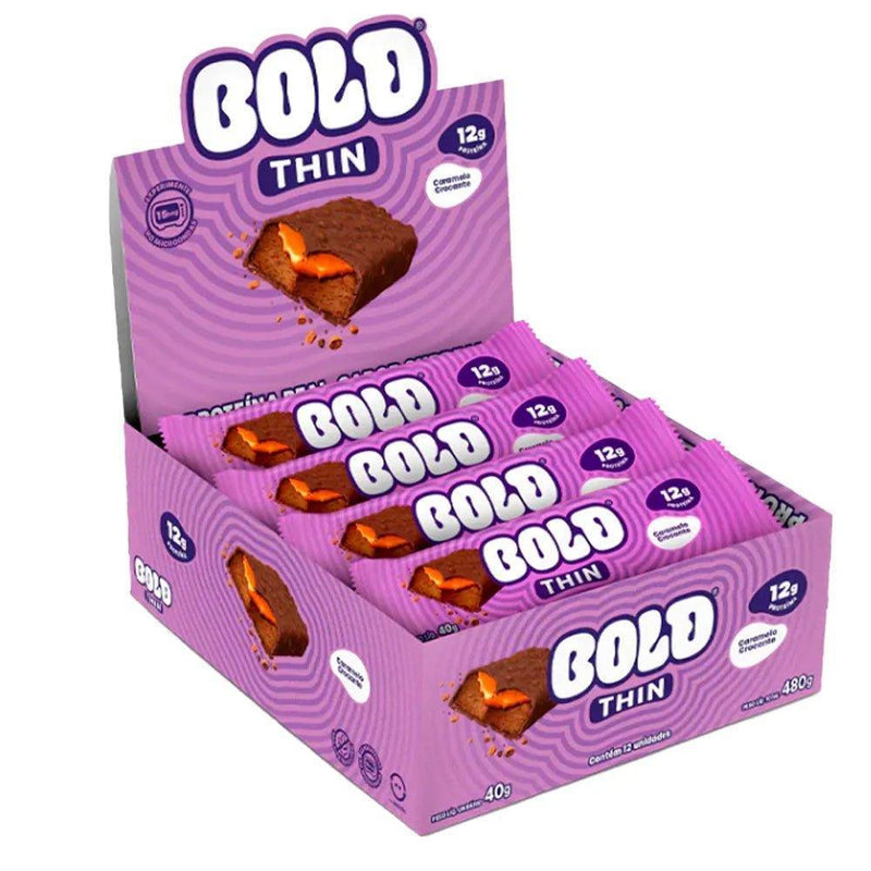 Bold Thin Caramelo Crocante 480G