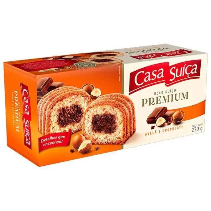 Bolo Premium Avela e Chocolate Casa Suica 270g