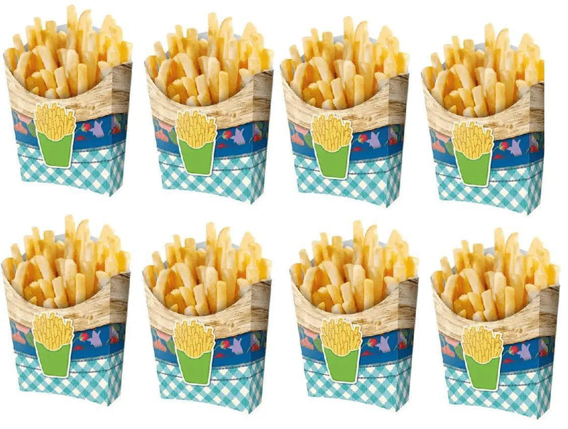 Caixa Batata Frita Festa Junina 8 Un.