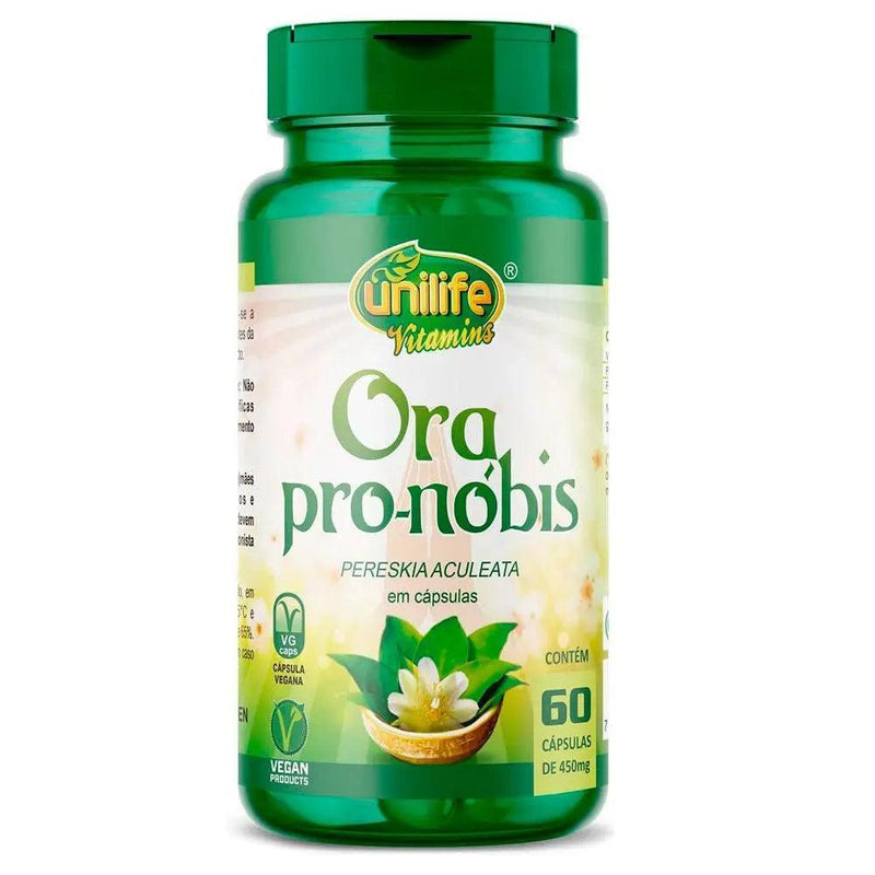 Cápsula Ora Pro-Nobis - Unilife - 60 Cápsulas