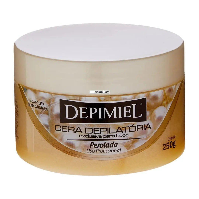 Cera Depilatória Depimiel para Buço Pérola 250g