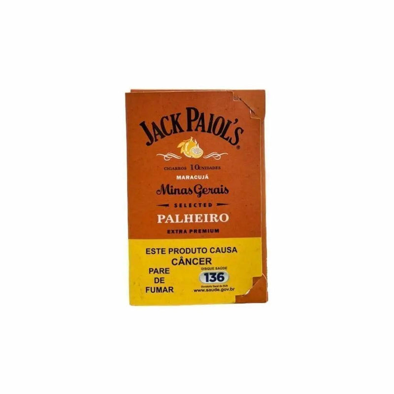 CIGARRO DE PALHA JACK PAIOLS 10UN MARACUJÁ