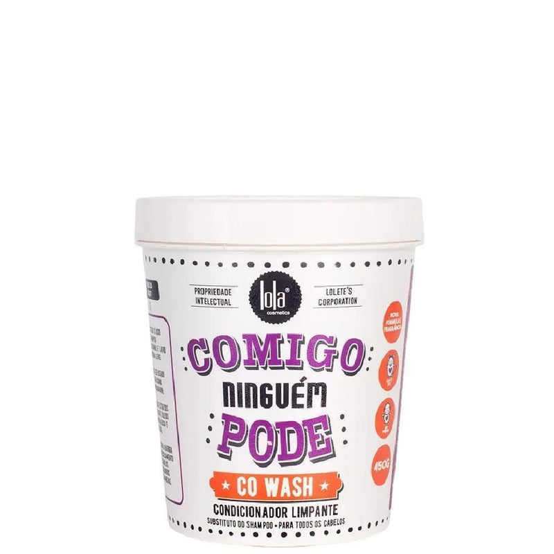 Co-Wash Condicionador Limpante Comigo Ninguém Pode Lola Cosmetics 450g
