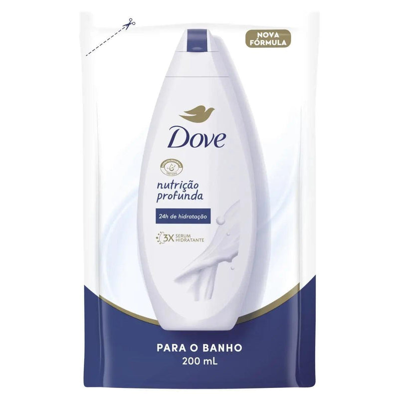 DOVE SAB LIQ REFIL NUTRICAO PROFUNDA 200ML