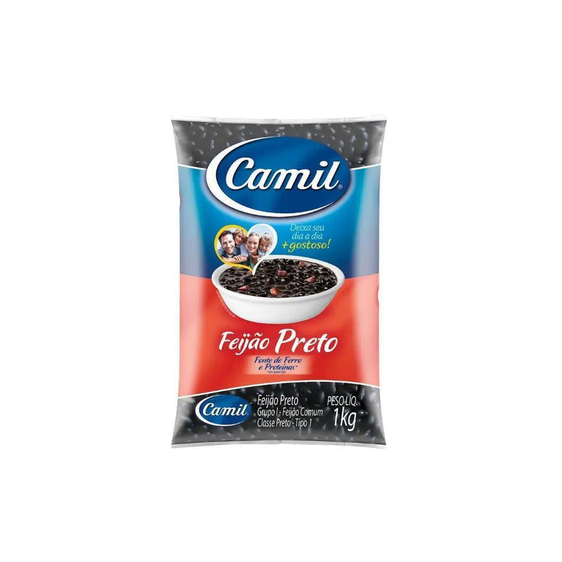 Feijao Camil Preto T.1 1Kg.