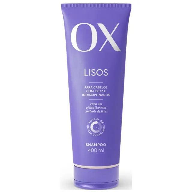 Kit OX Lisos Shampoo e Condicionador 400ml cada