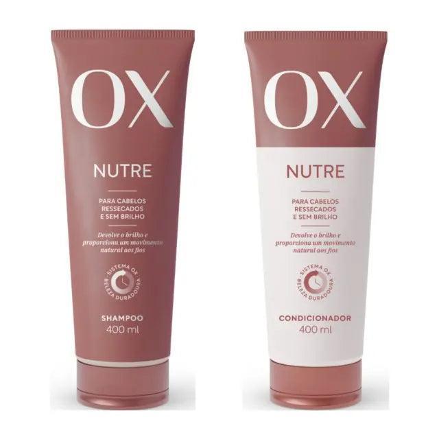 Kit OX Nutre Shampoo e Condicionador 400ml cada