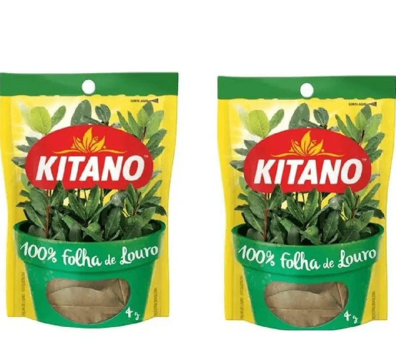 Kitano 100% Folha De Louro 2 x 4g