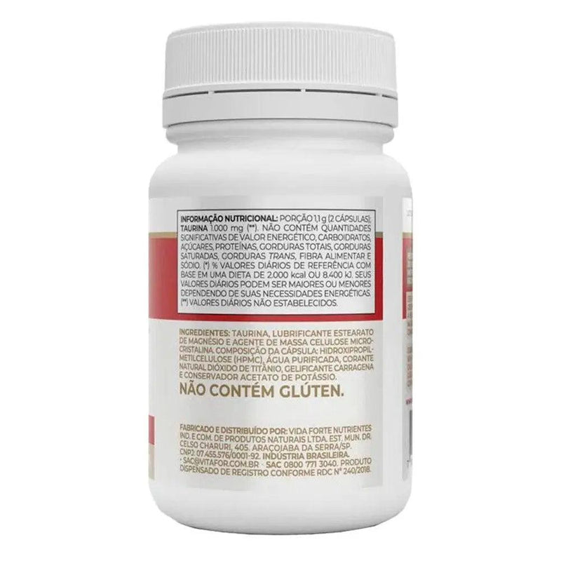 L-Taurina Taurine Vitafor 30 Caps