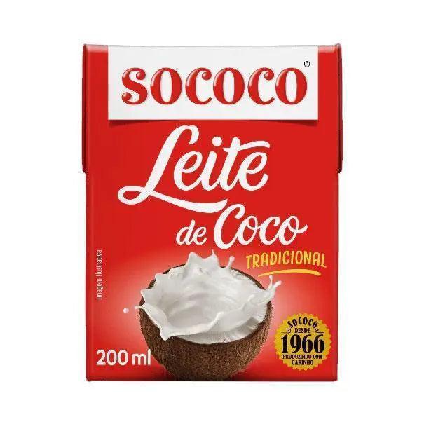 Leite de Coco Caixinha Sococo 200ml