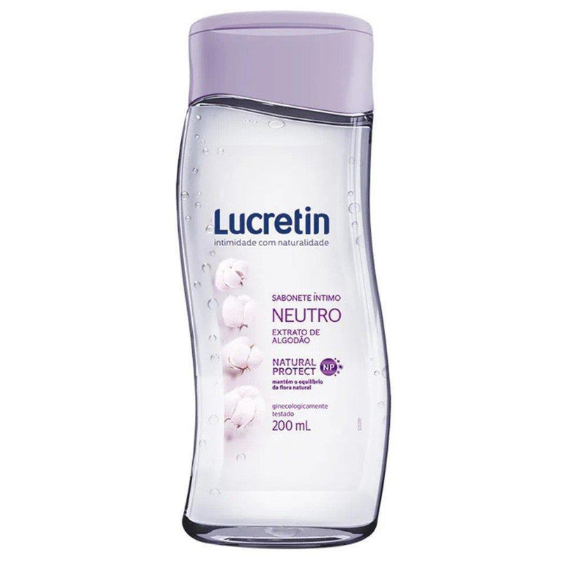 Sabonete Liquido Neutro Lucretin 200ML